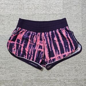 Under Armour Women's Pink and Purple Athletic Shorts